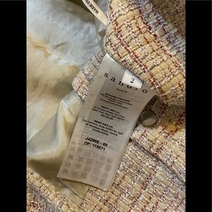 Sandro pink mini skirt